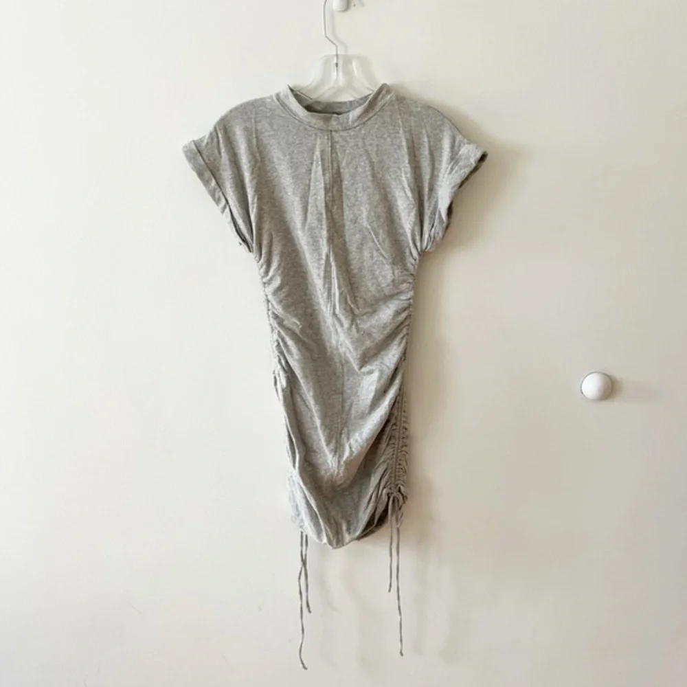 Fashion nova grey mini t shirt dress
